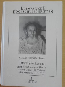 Titelseite von Interreligiöse Existenz. Spirituelle Erfahrung und Identität bei Henri Le Saux (O.S.B.)/Swami Abhishiktananda (1910-1973)